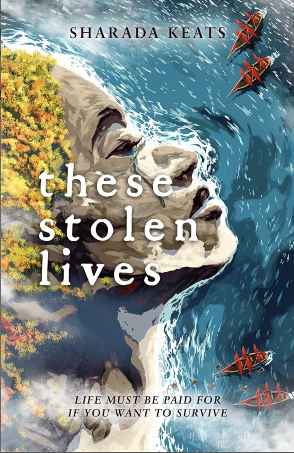 These Stolen Lives by Sharada Keats — cover