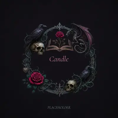 [SAMPLE] Old paper & rose candle